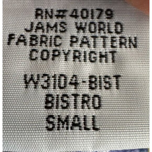 Jams World ARIANA Midi sundress Dress size Small Bistro Print W3104 coffee lover - Picture 8 of 9